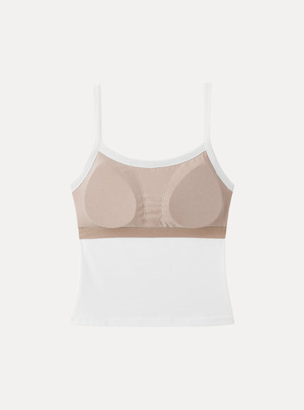 Everyday Cotton Low Back New Airy Built-In Bra Tank