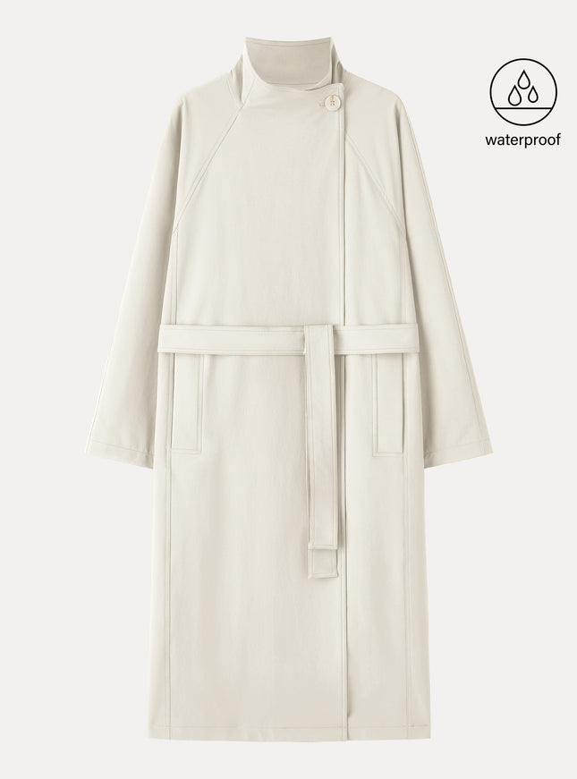 Waterproof Belted Trench Coat