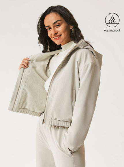 Water-Proof Fleece Reversable Hooded Jacket