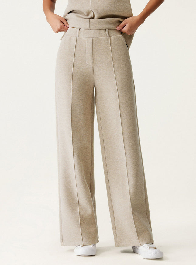 High Waisted Warm Straight Leg Pull On Pant