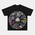 AQCHIC CHRIS BROWN V7 Unisex Graphic Heavyweight Cotton Shirt