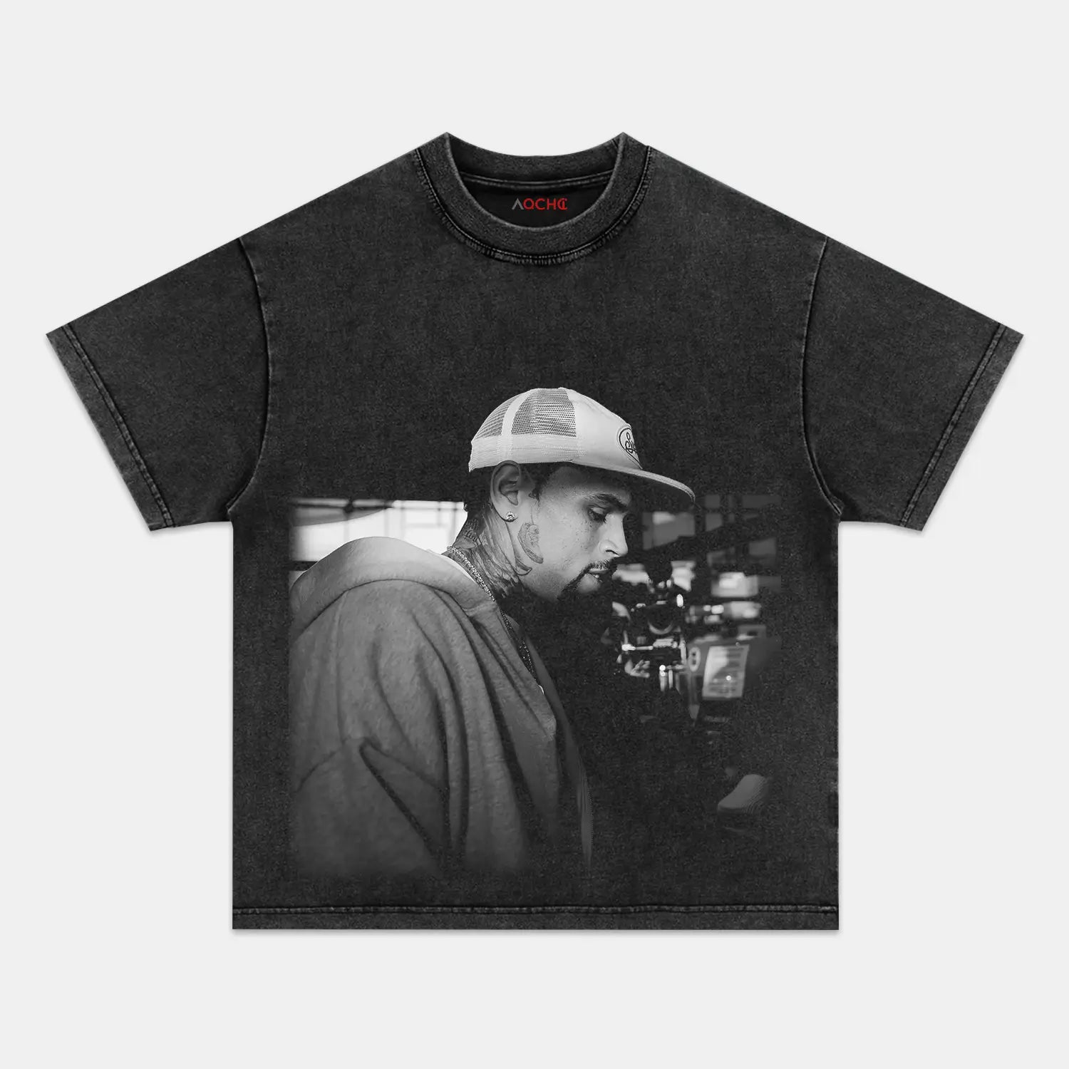 AQCHIC Chris Brown V9 Unisex Graphic Heavyweight Cotton Shirt