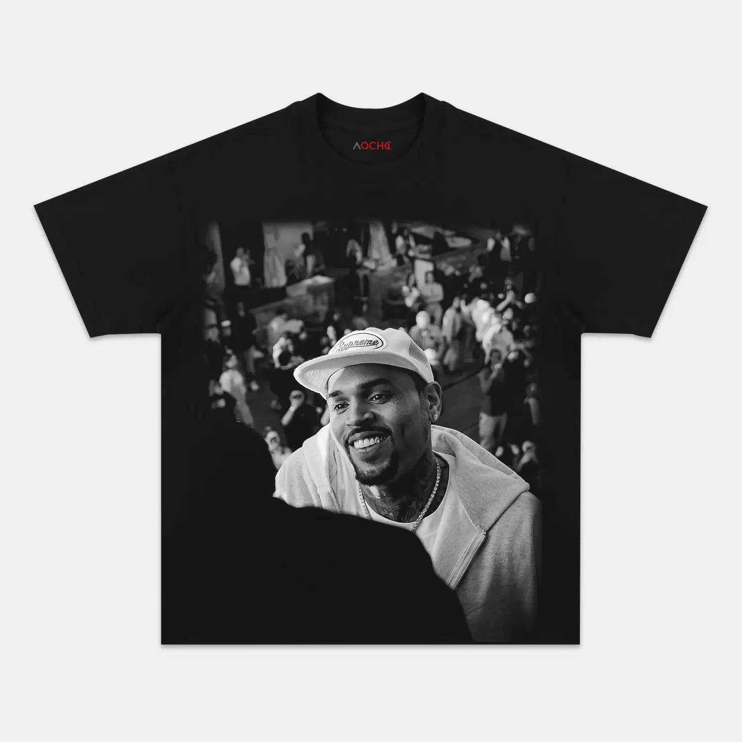 AQCHIC Chris Brown V10 Unisex Graphic Heavyweight Cotton Shirt