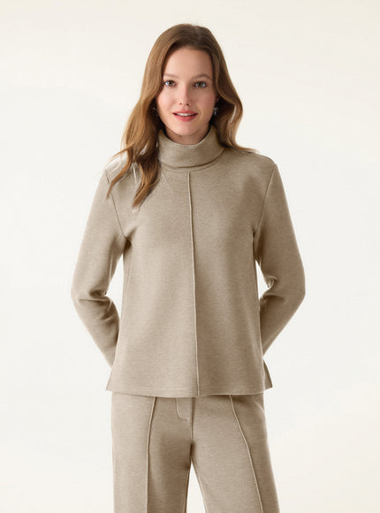 Turtleneck Long Sleeve Top