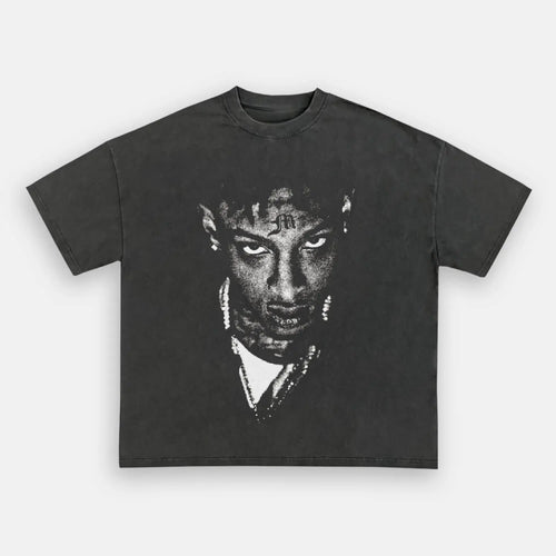 AQCHIC 21 Savage 3.12 Unisex Graphic Heavyweight Cotton Shirt