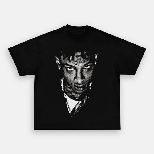 AQCHIC 21 Savage 3.12 Unisex Graphic Heavyweight Cotton Shirt