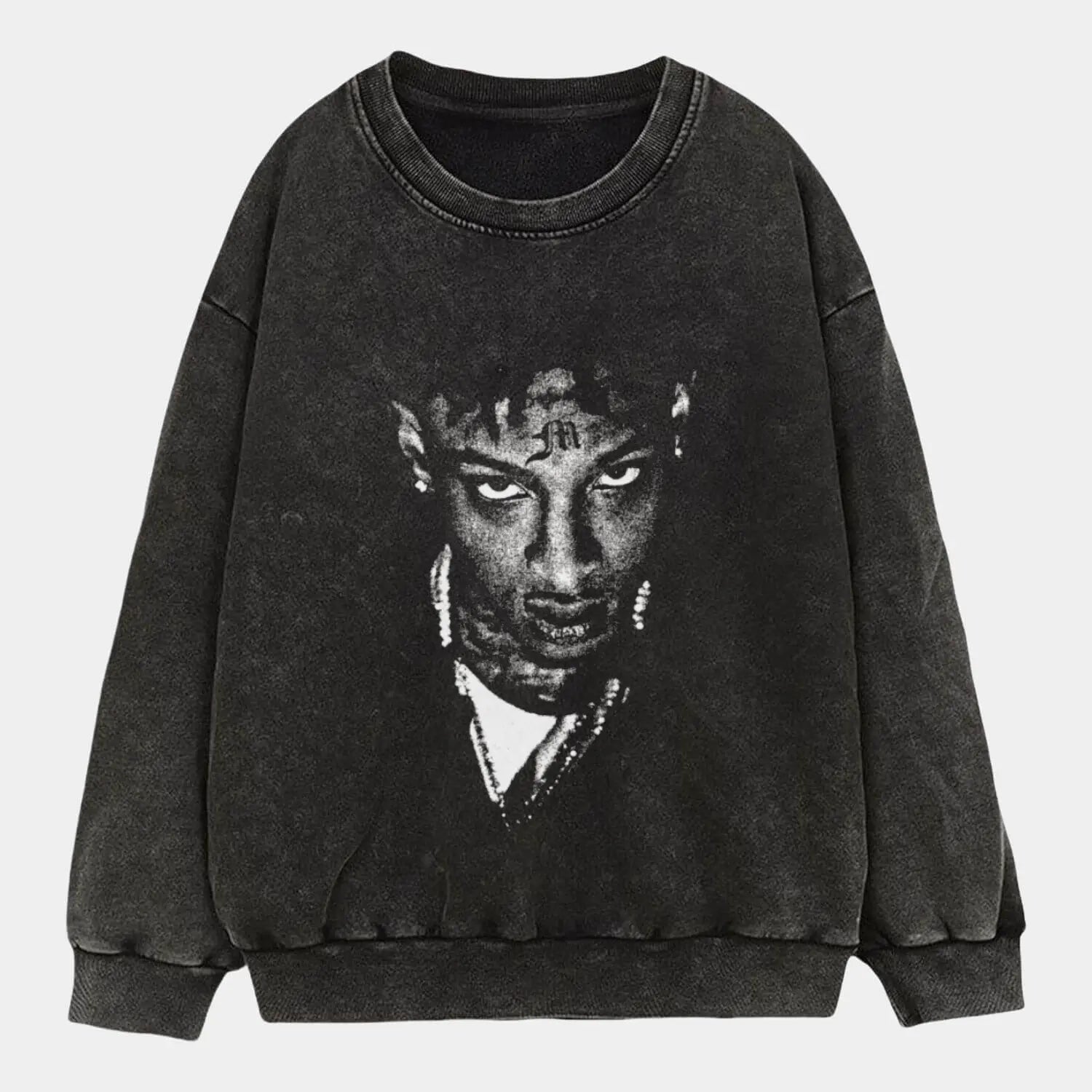 AQCHIC 21 Savage 3.12 Unisex Graphic Heavyweight Cotton Shirt