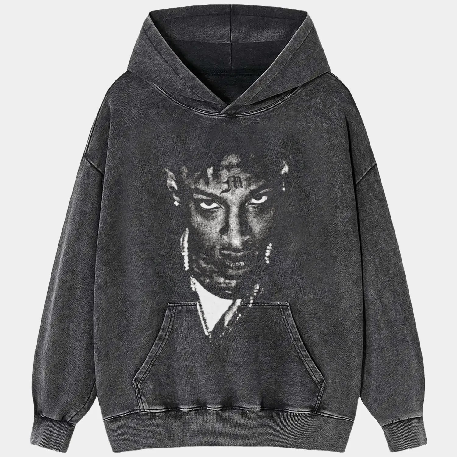 AQCHIC 21 Savage 3.12 Unisex Graphic Heavyweight Cotton Shirt
