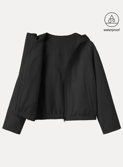 Water-Proof Fleece Reversable Hooded Jacket