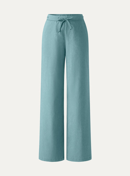 Drawstring Wide Leg Pant with Pockets
