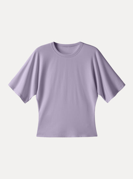 Elevated Cotton-Blend Essential Tee