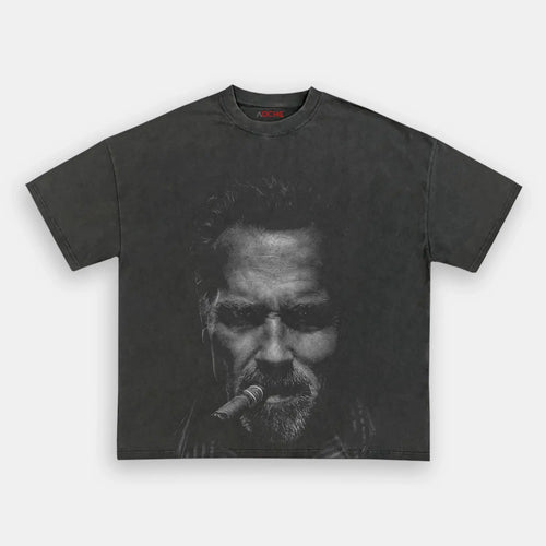 AQCHIC ARNOLD SCHWARZENEGGER Unisex Graphic Heavyweight Cotton Shirt