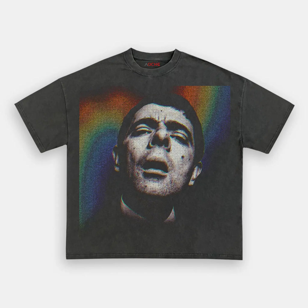 AQCHIC Bean Unisex Graphic Heavyweight Cotton Shirt