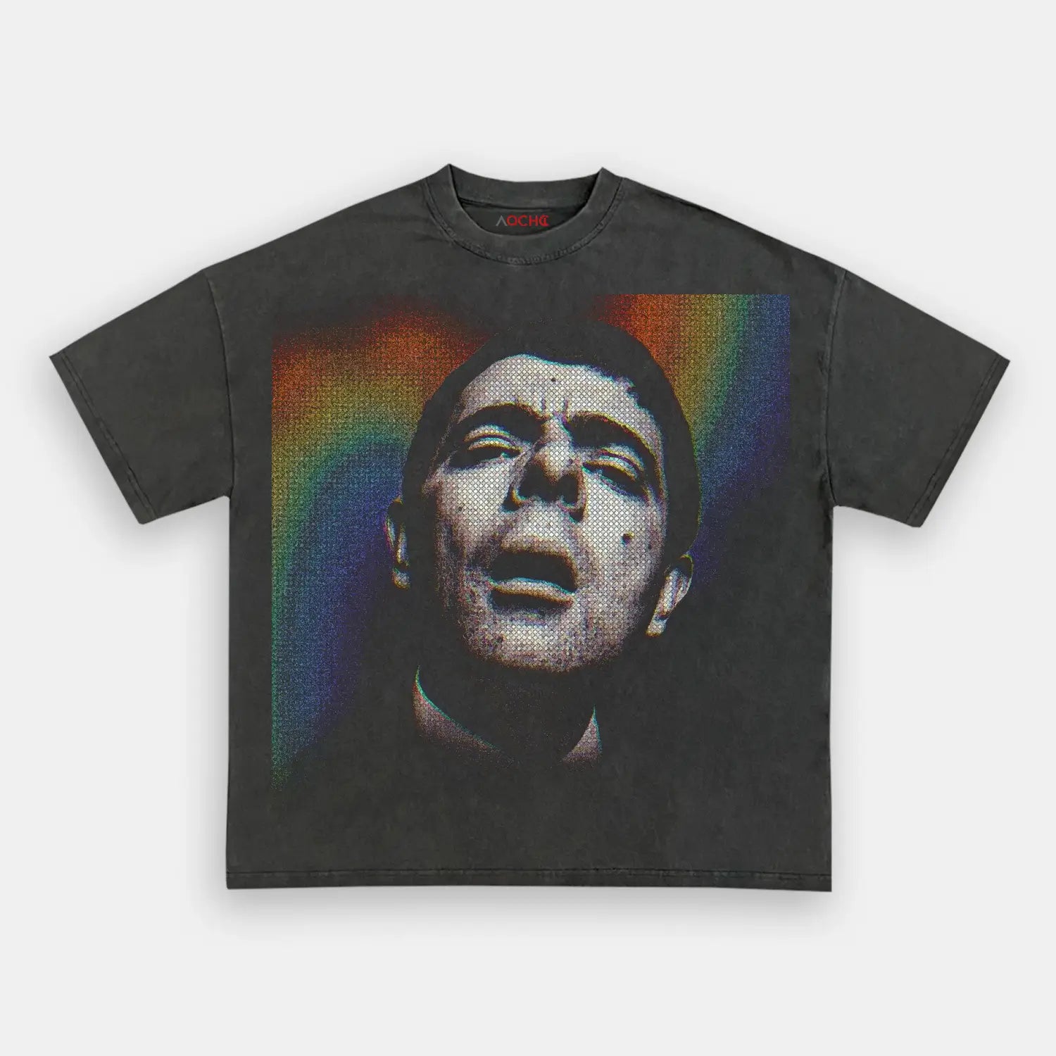 AQCHIC Bean Unisex Graphic Heavyweight Cotton Shirt