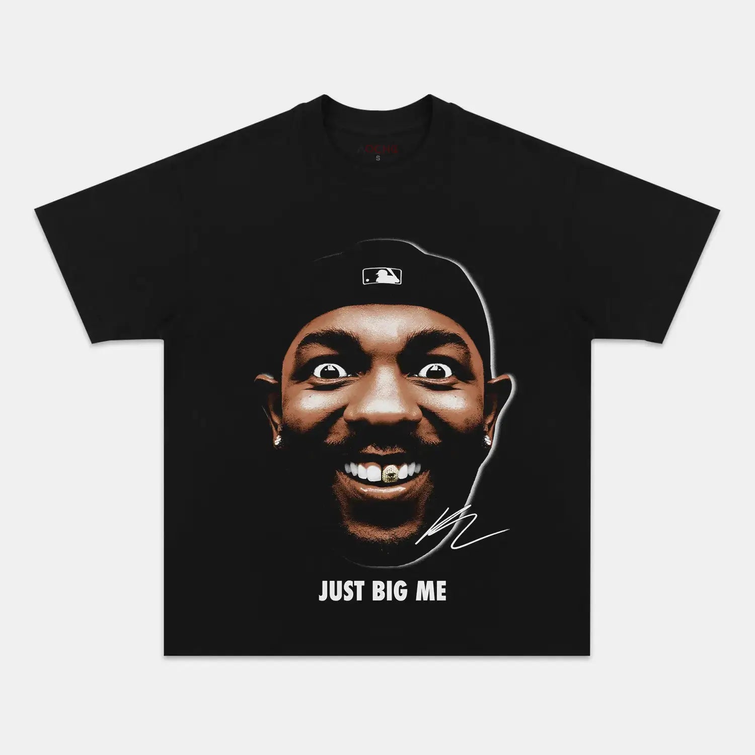 AQCHIC BIG FACE KENDRICK Unisex Graphic Heavyweight Cotton Shirt