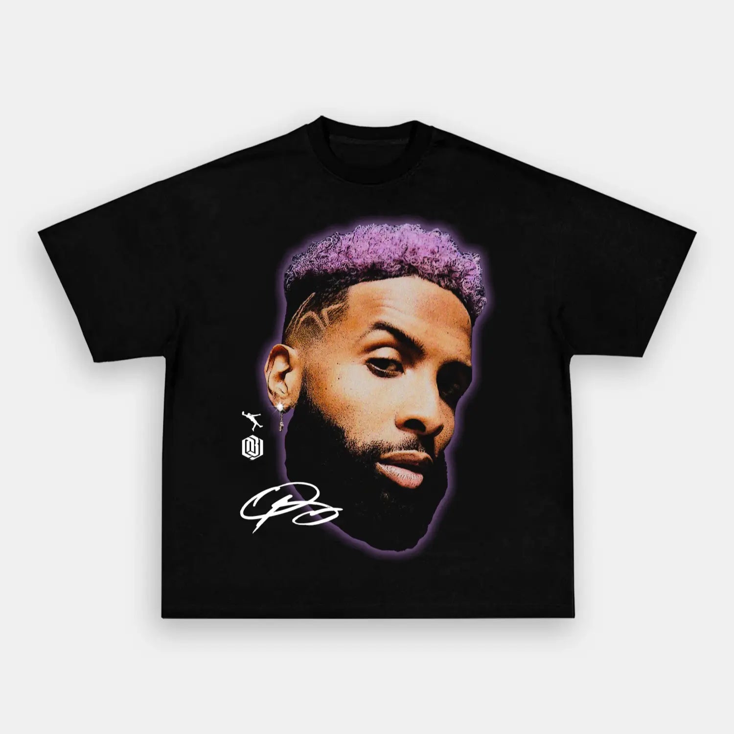 AQCHIC Big Face OBJ Unisex Graphic Heavyweight Cotton Shirt