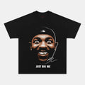 AQCHIC BIG FACE KENDRICK Unisex Graphic Heavyweight Cotton Shirt