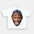 AQCHIC Big Face Tyler Unisex Graphic Heavyweight Cotton Shirt