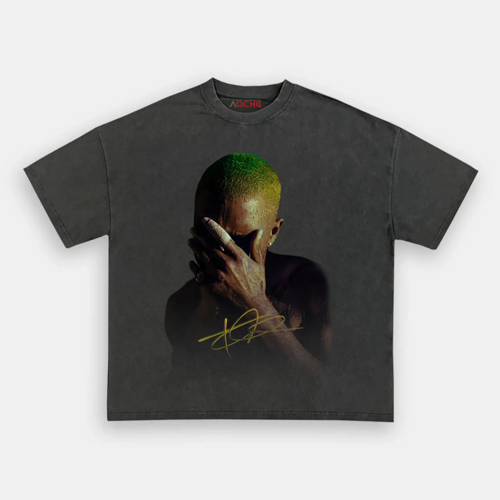 AQCHIC Blond Unisex Graphic Heavyweight Cotton Shirt