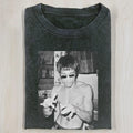 AQCHIC BRUCE LEE Unisex Graphic Heavyweight Cotton Shirt