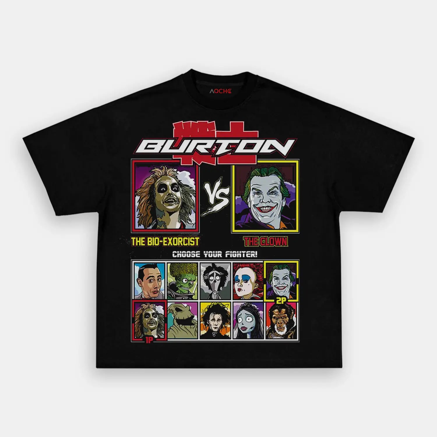 AQCHIC Burton Unisex Graphic Heavyweight Cotton Shirt
