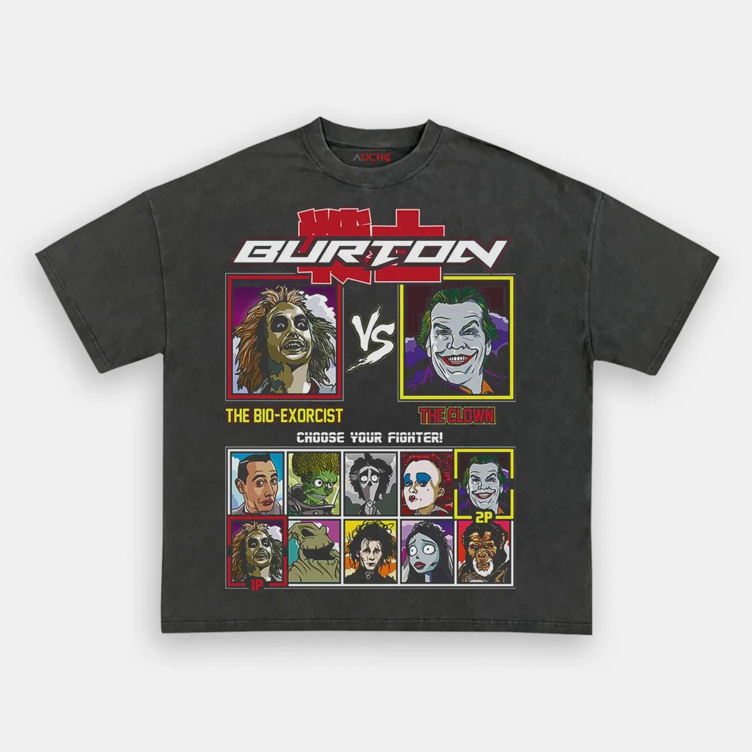 AQCHIC Burton Unisex Graphic Heavyweight Cotton Shirt