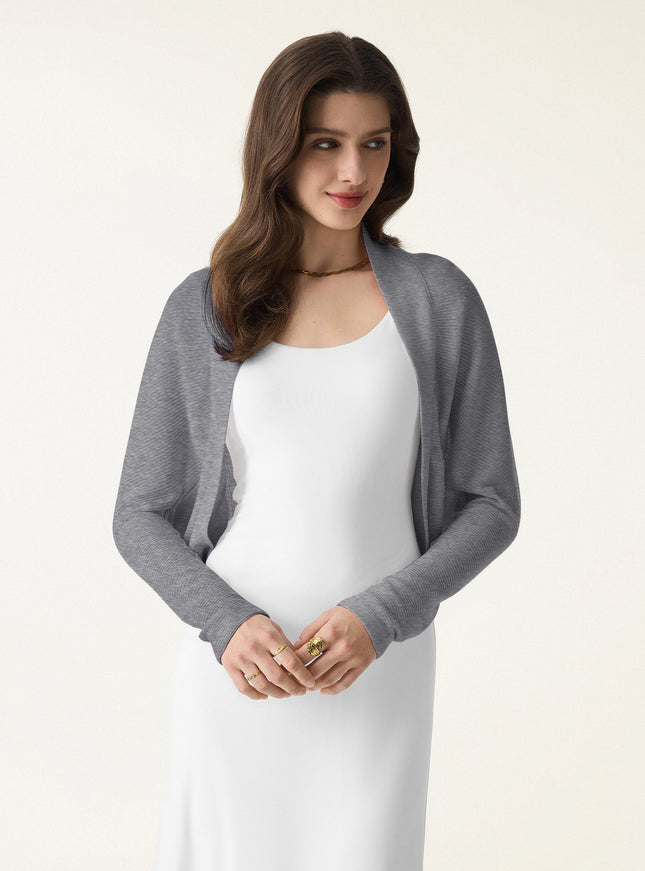 Classic Cozy Knit Shrug Sweater