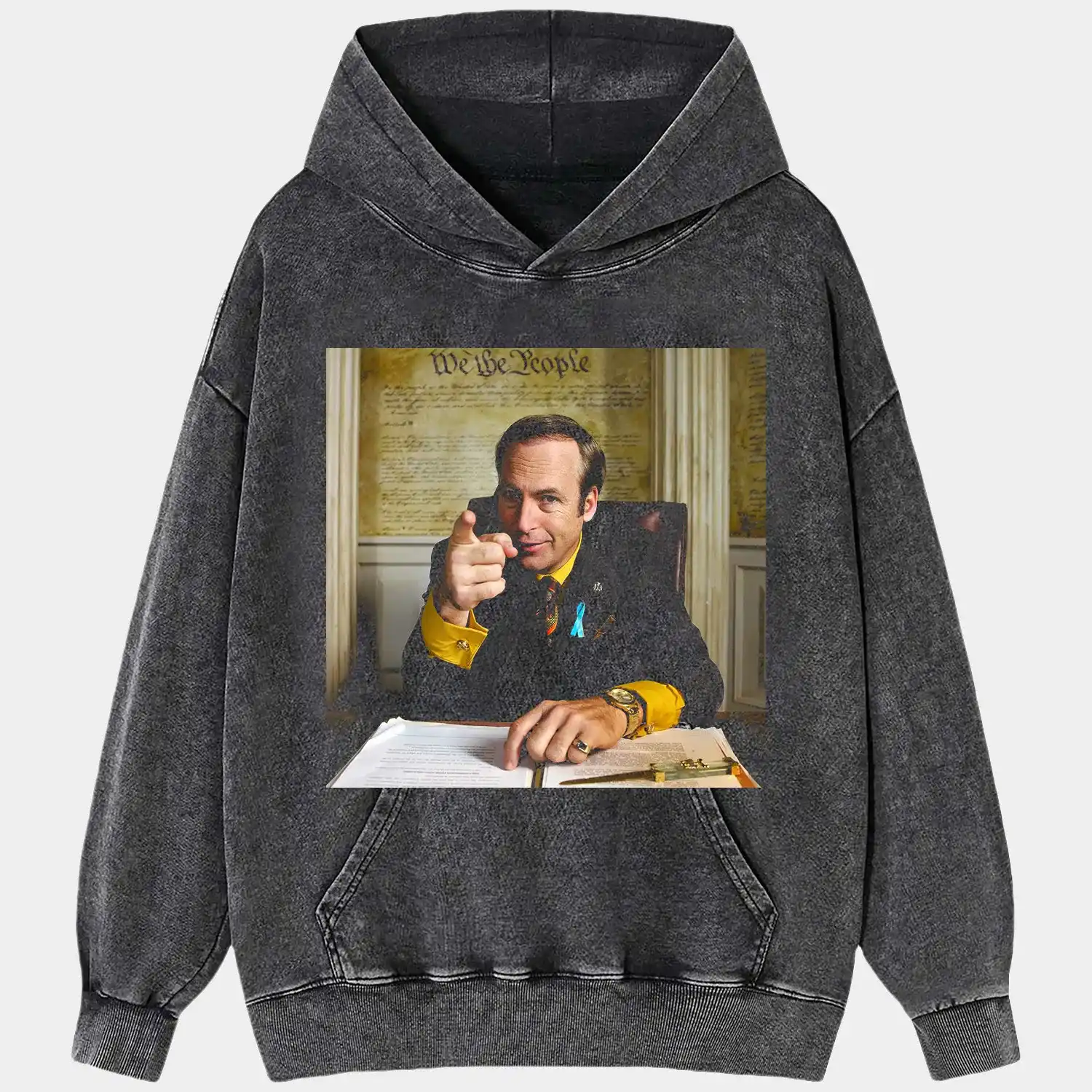 AQCHIC BETTER CALL SAUL Unisex Graphic Heavyweight Cotton Shirt