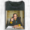 AQCHIC BETTER CALL SAUL Unisex Graphic Heavyweight Cotton Shirt