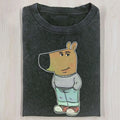 AQCHIC Chill Guy Unisex Graphic Heavyweight Cotton Shirt