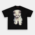 AQCHIC CLOWN CAT Unisex Graphic Heavyweight Cotton Shirt