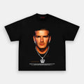 AQCHIC David Beckham Big Faces V2 Unisex Graphic Heavyweight Cotton Shirt