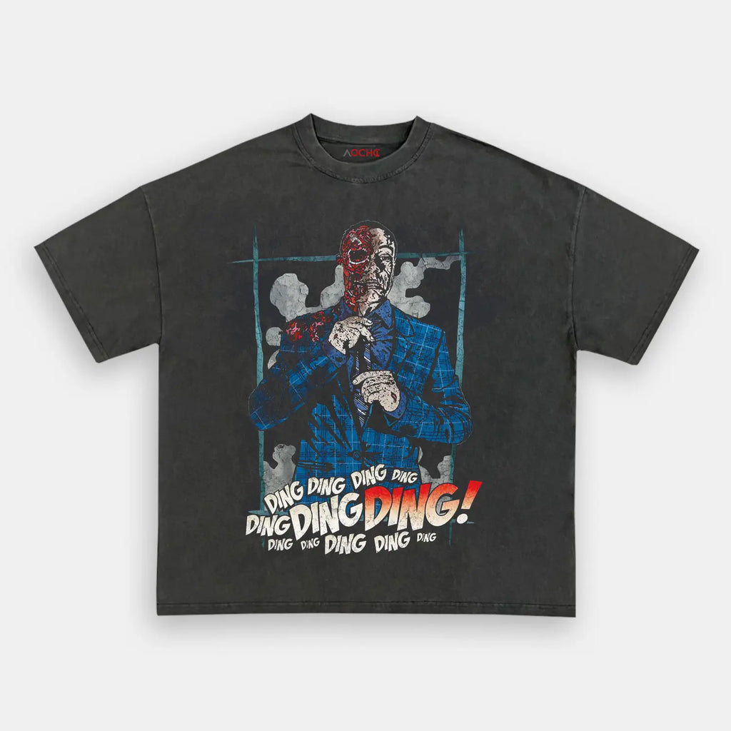 AQCHIC Dingdingding Unisex Graphic Heavyweight Cotton Shirt