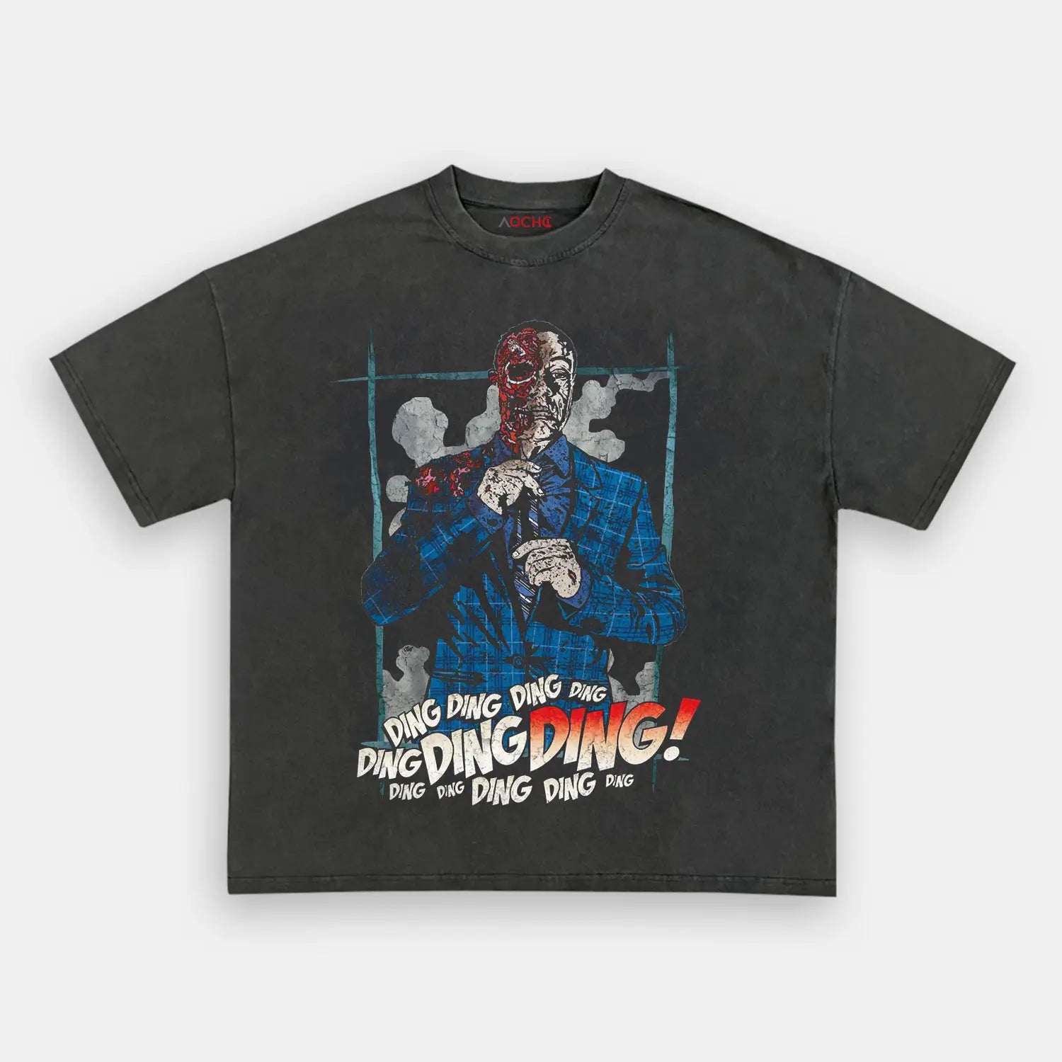 AQCHIC Dingdingding Unisex Graphic Heavyweight Cotton Shirt