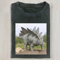AQCHIC DINOCAT 3.24 2.0 Unisex Graphic Heavyweight Cotton Shirt