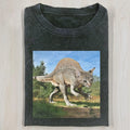 AQCHIC DINOCAT 3.24 Unisex Graphic Heavyweight Cotton Shirt