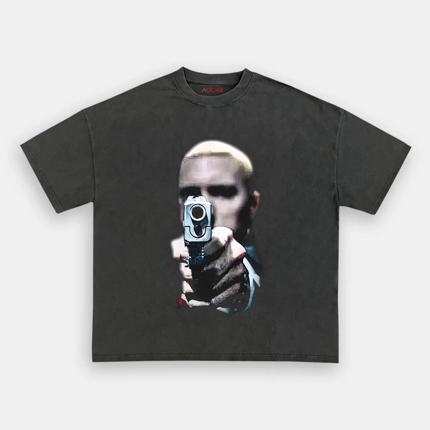 AQCHIC Eminem Unisex Graphic Heavyweight Cotton Shirt