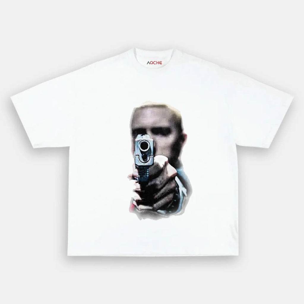 AQCHIC Eminem Unisex Graphic Heavyweight Cotton Shirt
