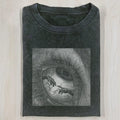 AQCHIC EYE ART 3.26 Unisex Graphic Heavyweight Cotton Shirt