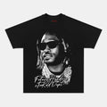 AQCHIC FUTURE HENDRIX Unisex Graphic Heavyweight Cotton Shirt