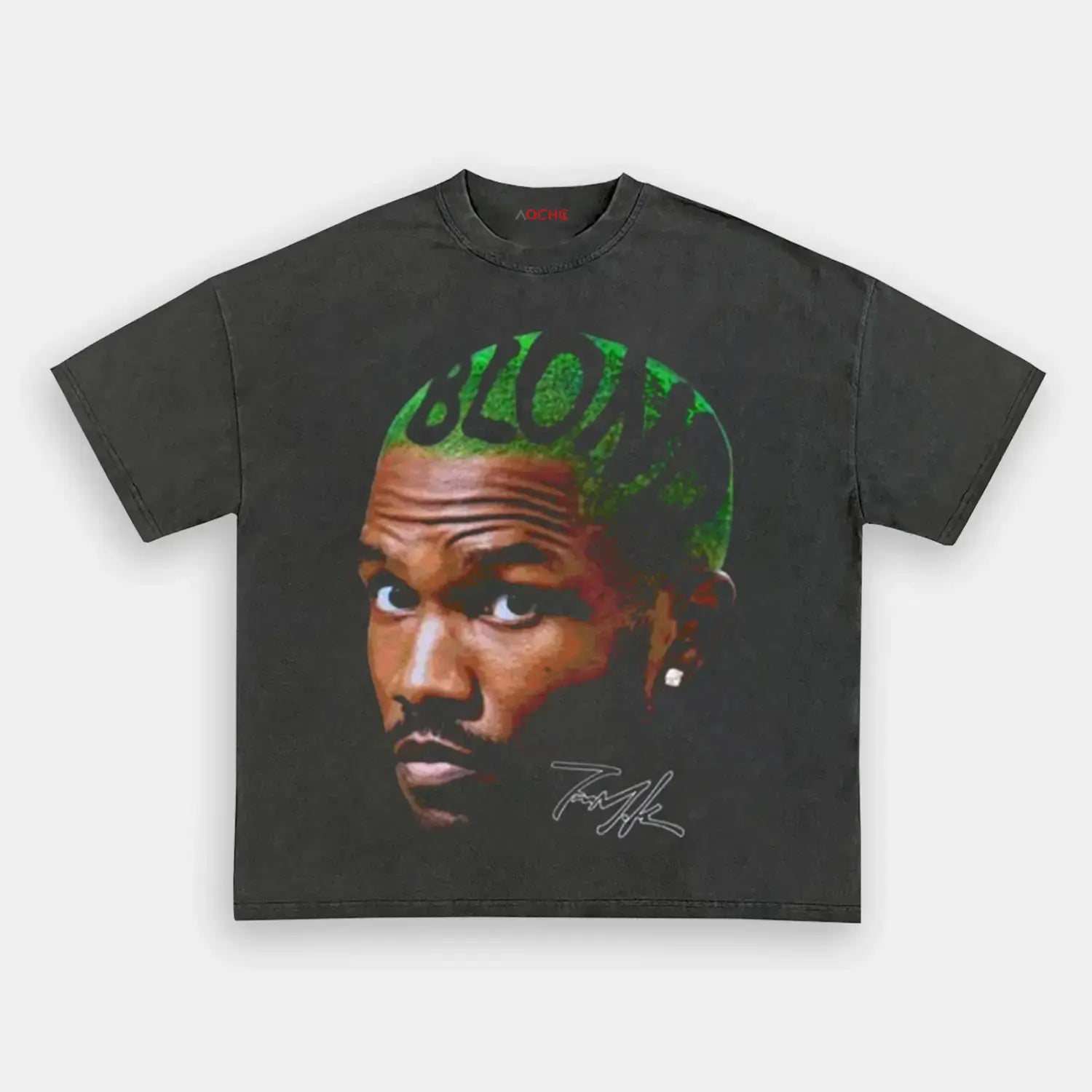 AQCHIC Frank Ocean Blonde Unisex Graphic Heavyweight Cotton Shirt