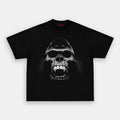 AQCHIC GORILLA SKULL Unisex Graphic Heavyweight Cotton Shirt