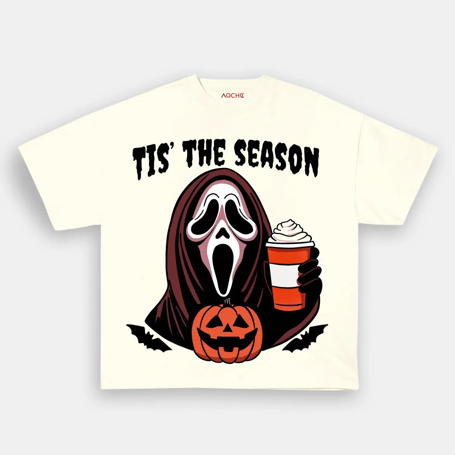 AQCHIC IT'S THE SEASON Unisex Graphic Heavyweight Cotton Shirt