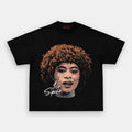 AQCHIC Ice Spice Big Face Unisex Graphic Heavyweight Cotton Shirt