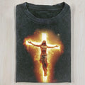 AQCHIC JESUS 3.26 2.0 Unisex Graphic Heavyweight Cotton Shirt