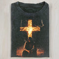 AQCHIC JESUS 3.26 Unisex Graphic Heavyweight Cotton Shirt