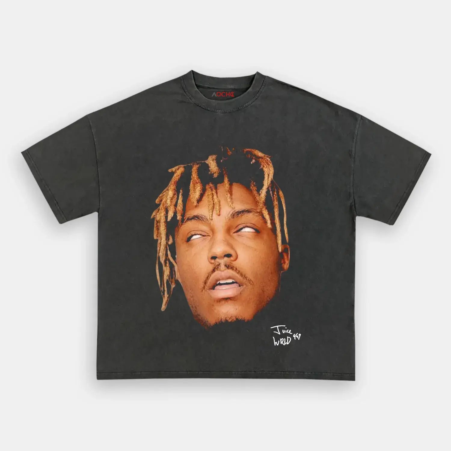 AQCHIC Juice Wrld Big Faces Unisex Graphic Heavyweight Cotton Shirt