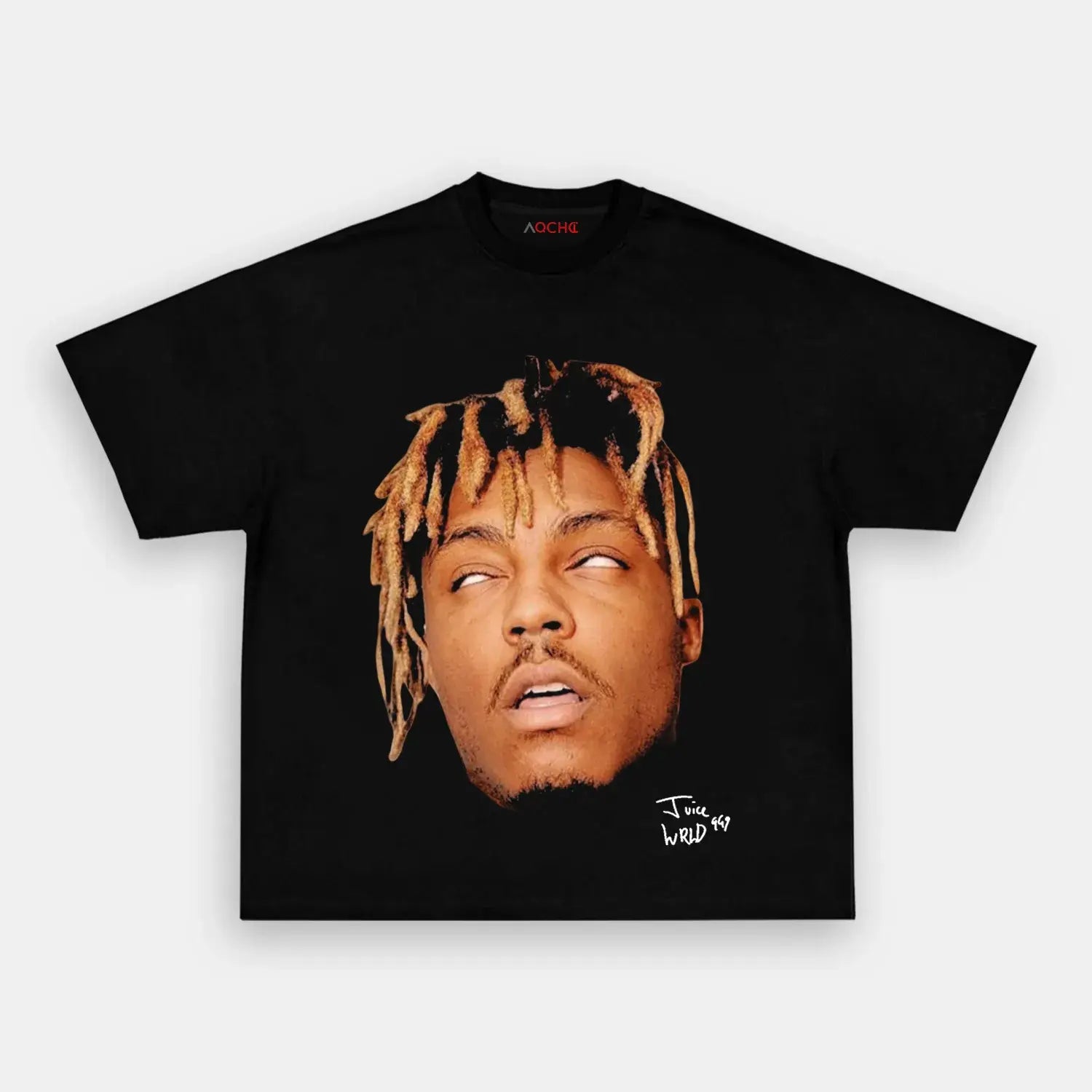 AQCHIC Juice Wrld Big Faces Unisex Graphic Heavyweight Cotton Shirt