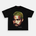 AQCHIC Big Face Kanye West Unisex Graphic Heavyweight Cotton Shirt