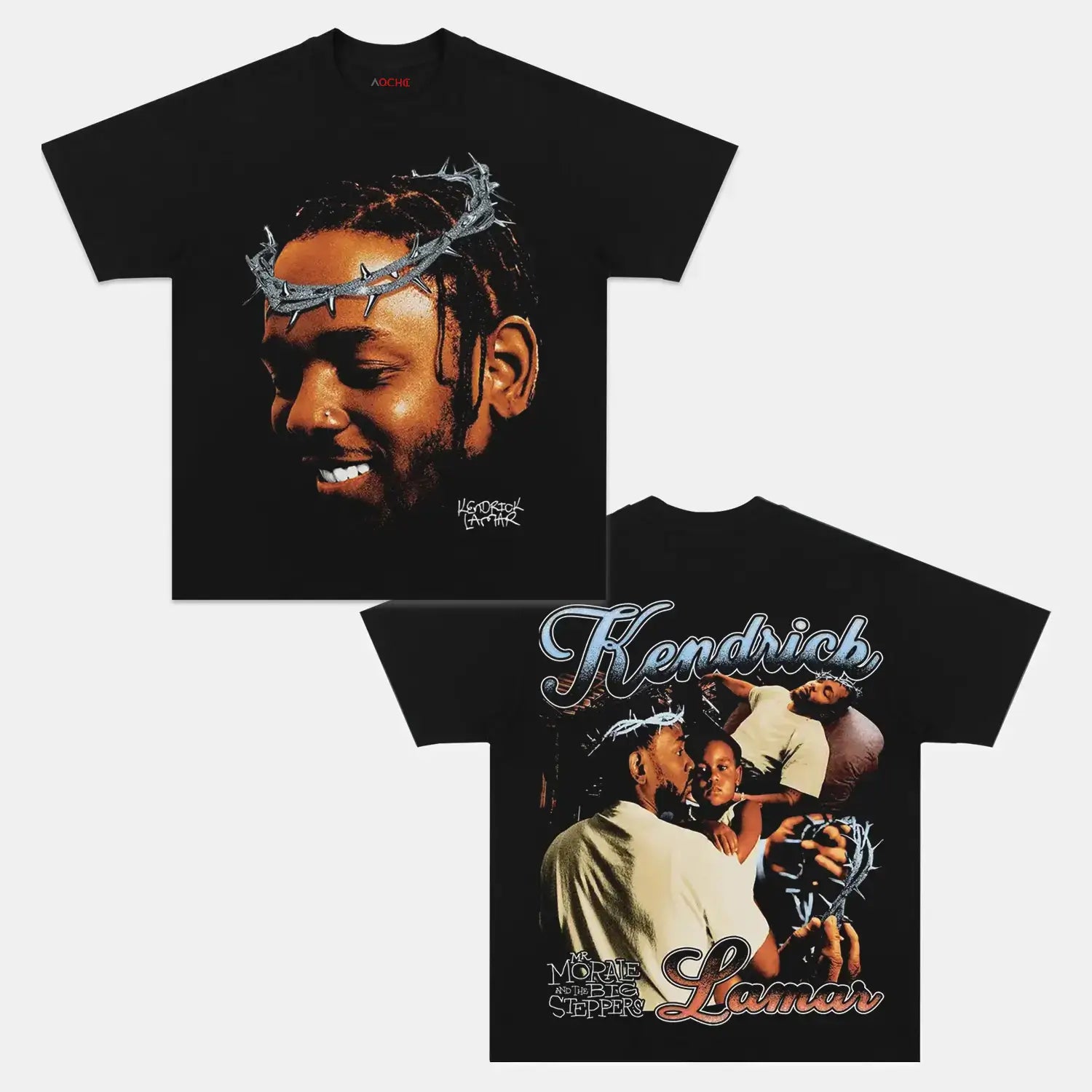 AQCHIC Kendrick Lamar Unisex Graphic Heavyweight Cotton Shirt
